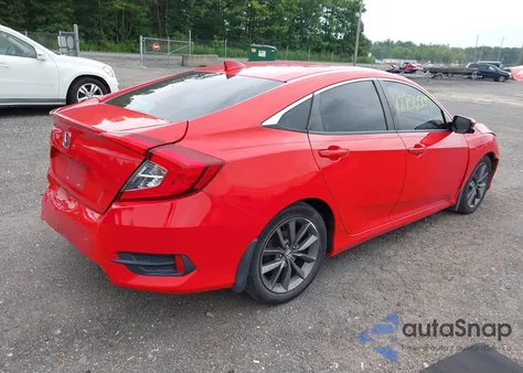 2020 Honda Civic Ex-L из США, поврежденный, VIN 2HGFC1F77LH680220